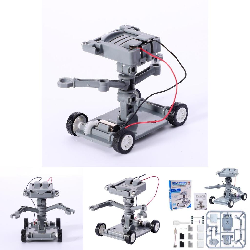 Salt Water Powered Car Science Toy With Assembly For Kids Educational Fun