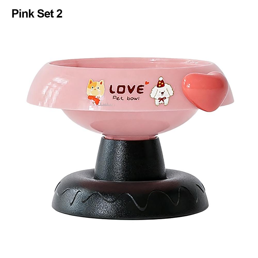 Non-slip Cat Food Bowl Elevated Cat Water Bowl Durable Cat Bowls  for Puppy Cat
