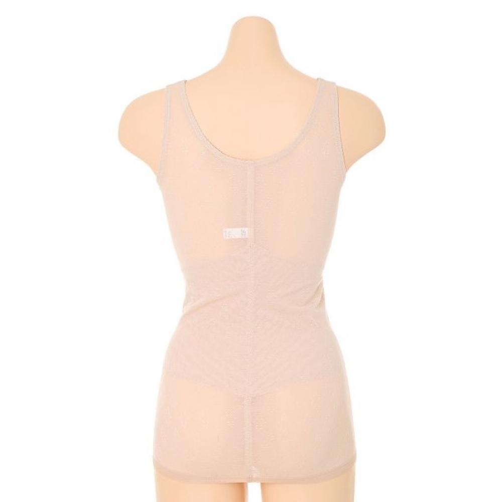 Wacoal Body Shaper Ab Cup Cotton Blend Power Net