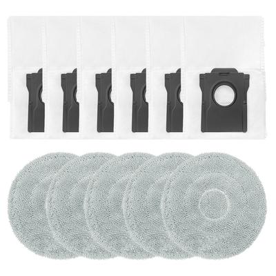 For Conga X100 / X100 For X-Treme Vacuum Cleaner Accessory Set (5pcs Mop Cloths And  6pcs Dust Bags)
