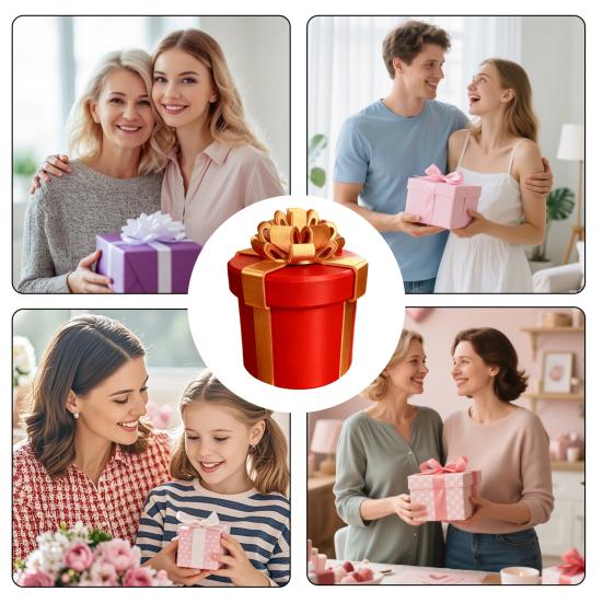 Cutie Cadou Enervantă cu Șuruburi Încuibate Glumă Cutie Încuibată pentru Cadou în Bani Ambalaj Reutilizabil Imprimat 3D Cutie Gag pentru Cadouri de Zi de Naștere Crăciun Petrecere Elefant Alb