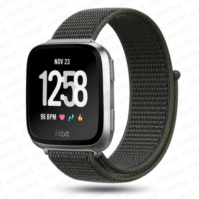 Nylon Loop Strap for Fitbit Versa 4 3 band Smart watch replacment Soft Breathable Sport belt Correa Bracelet Fitbit Sense 2 band