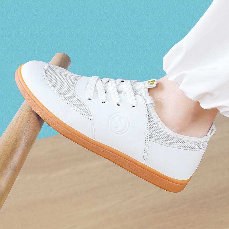 Fashion Martial Arts Shoes Unisex Adult Exercise Chinese Traditional Beijing Tai Chi Kung Fu Team Performance Match Men Women Sneakers