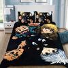 Anime Hunter×Hunter Bedding Set For Bedroom Soft Modern Bedspreads Comefortable Kids Duvet Cover Quilt Cover And Pillowcase