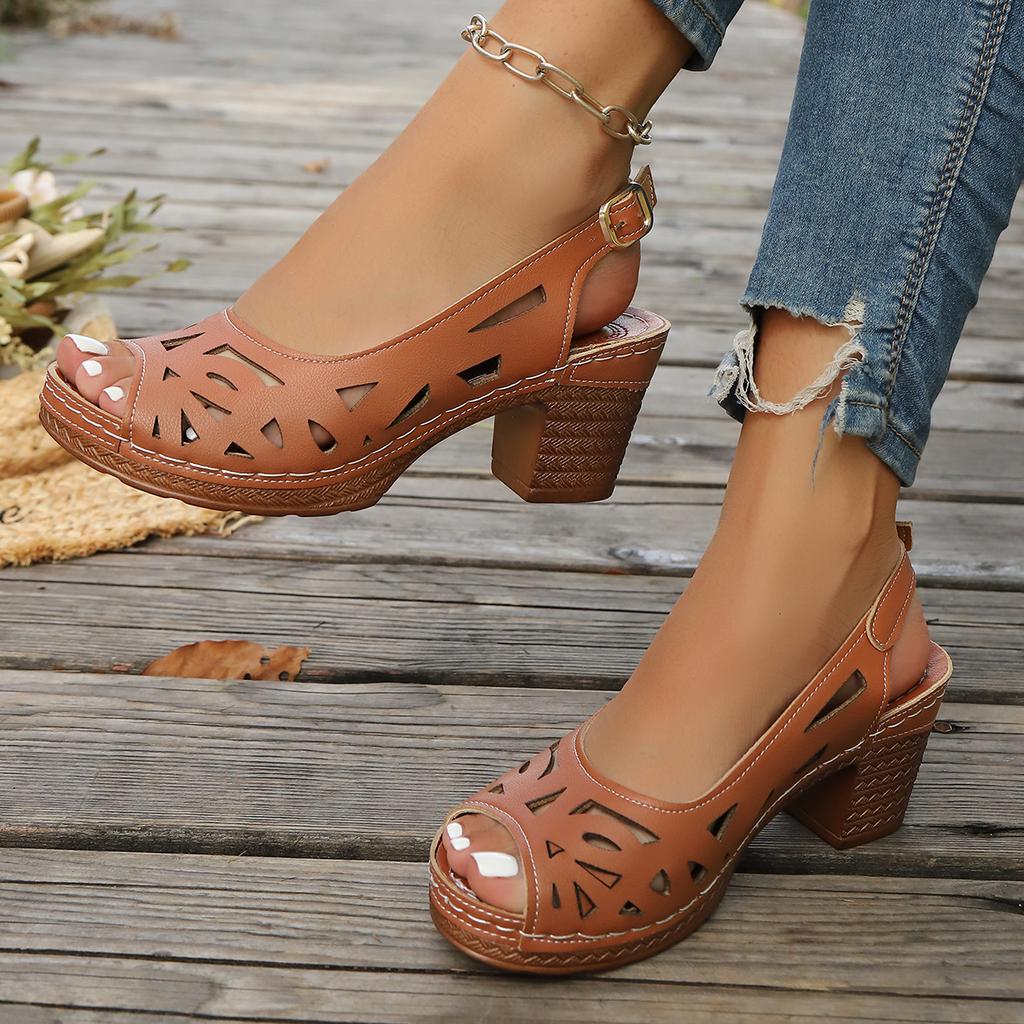 2026 Women High Heels Sandals Plus Size Lightweight Comfortable Walking Sandals Party Designer Shoes Woman Sandalias