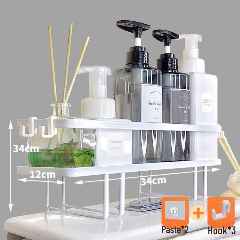 

Double Layer Bathroom Corner Shelf Above Toilet