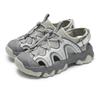 FILA Fluid 5 Sandal Cat Paw Creek Hiking Versatile Trendy Fashion Casual Retro Beach Sandals Women sandals Brown Silver F12W522401FCS