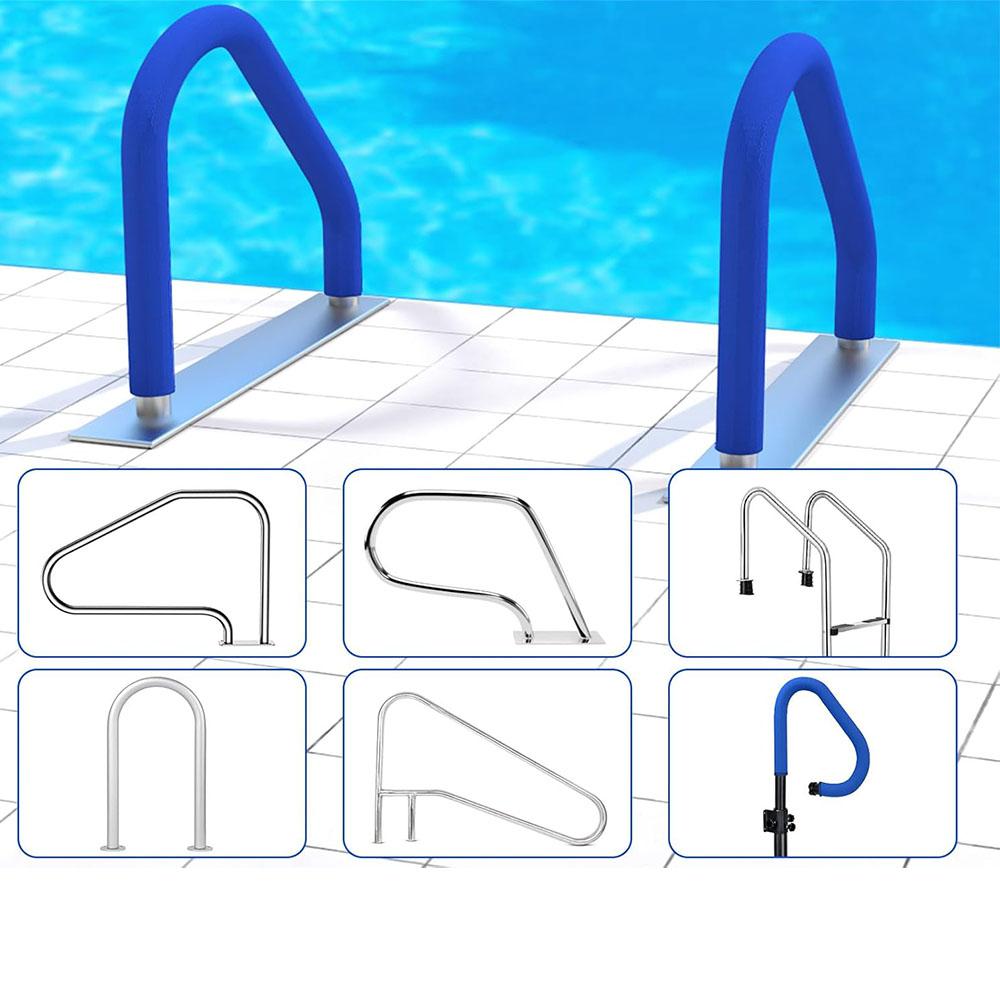 6ft Pool Handrail Covers with Zippers Pool Handrail Covers with Zippers