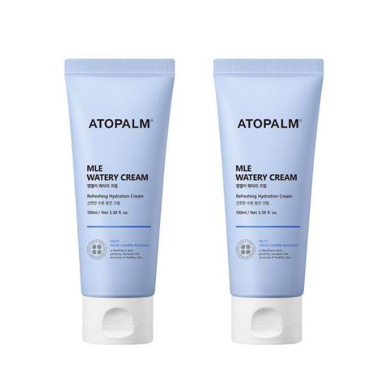 ATOPALM MLE Watery Cream Lightweight Moisturizing & Skin Barrier Care 100ml x 2