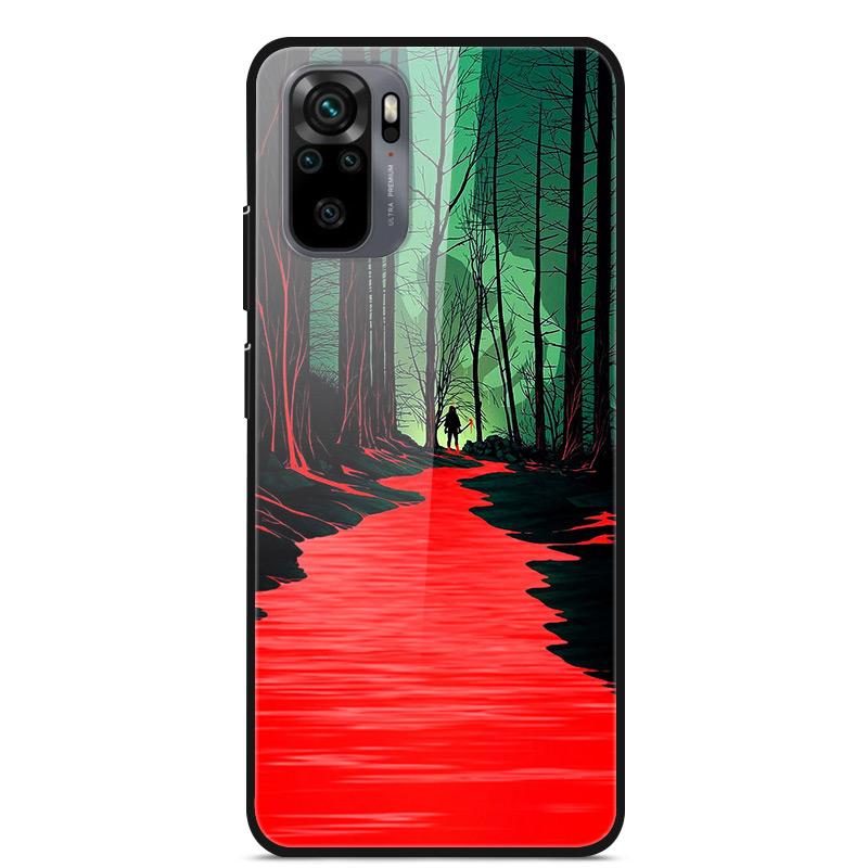 Tempered Glass Case For Xiaomi Redmi Note10 Pro Case Glass Back Cover For Xiaomi Redmi Note 10 10Pro Max Case Note10 5G Shell