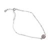 Beixi S925 Sterling Silver Korean Geometric Zircon Bracelet