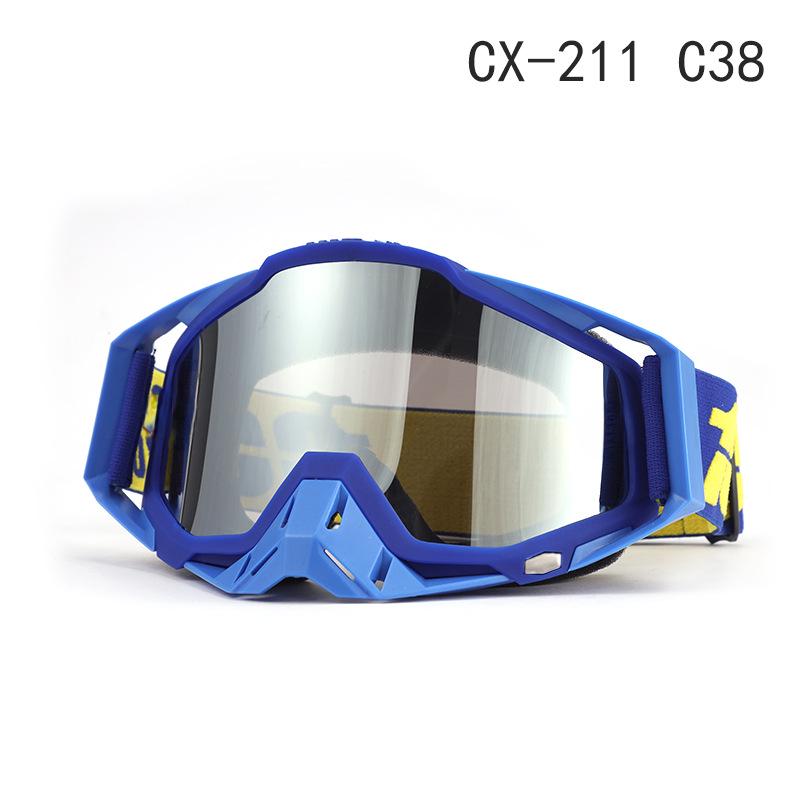 Gafas de Moto y Esquí a Prueba de Viento Transfronterizas: 100% Todoterreno, Equitación al Aire Libre y Protección para Descenso