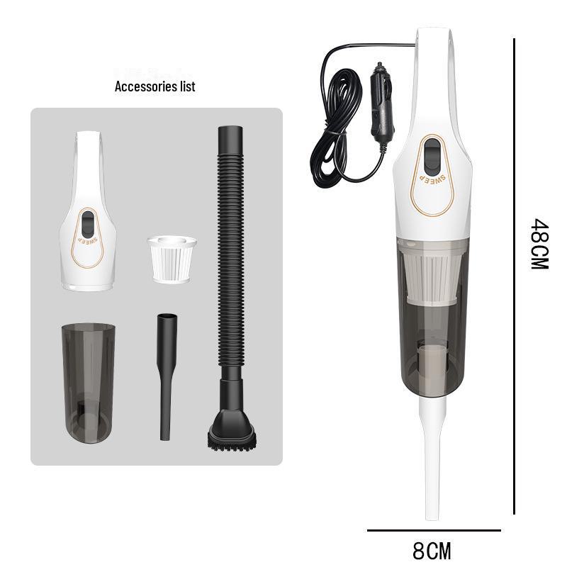 Wireless Portable Handheld Vacuum Cleaner for Home and Car - High Power, Detachable, Compact Cleaning Machine