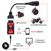 Bluetooth App OBDII Diagnostic Tool for BMW Motorcycle with OBD2 10pin Connector