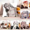 Kaedehara Kazuha Case Plush Fabric Soft Pillowcase Double Sided Print Cushion Cover Household Gifts