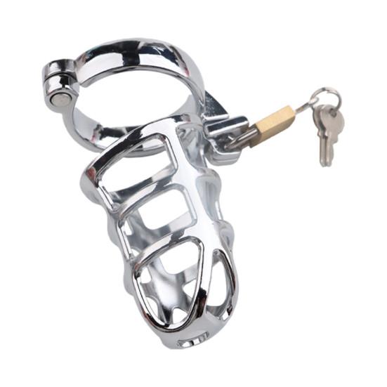 Penis Chastity Adult Toy Device Workmanship Polishing Meticulous Male Stainless Steel Chastity Device Belt Sex