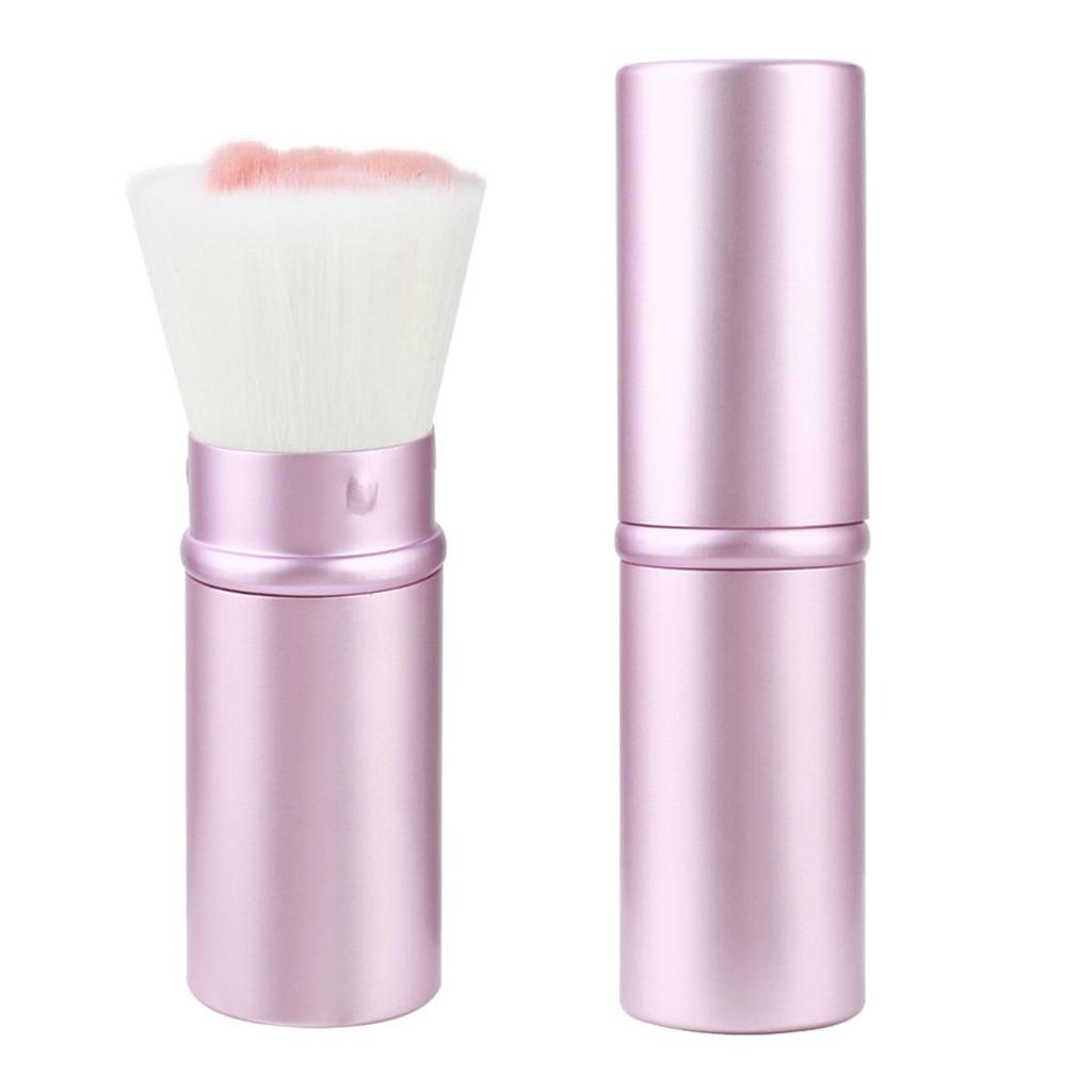 New Portable Retractable Makeup Brush - Multifunctional Blush & Powder Tool