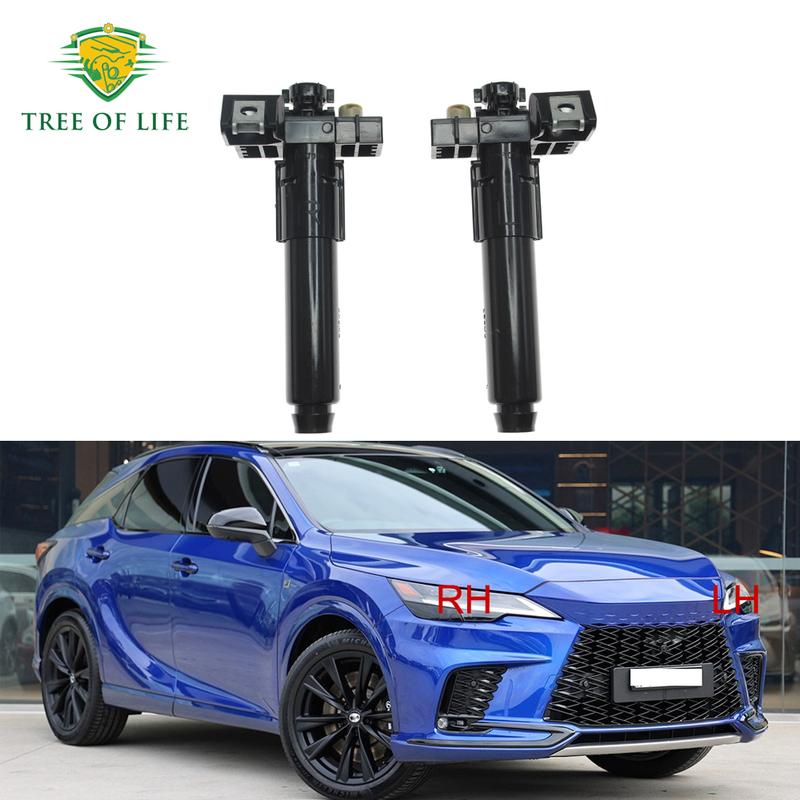 85208-48140 85207-48140 New Front Headlight Washer Nozzle Headlamp Cleaning Spray Pump For Lexus RX500H RX Series 2024 2025
