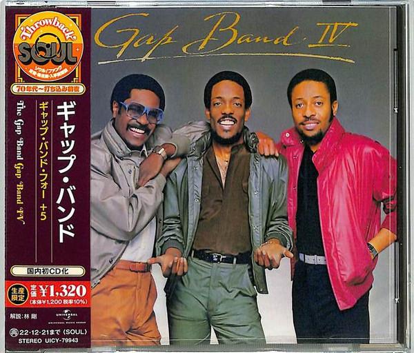 

CD GAP BAND Gap Band Four 5 Limited Edition UICY79943 Mercury 2022 Japan Obi SoulFunk