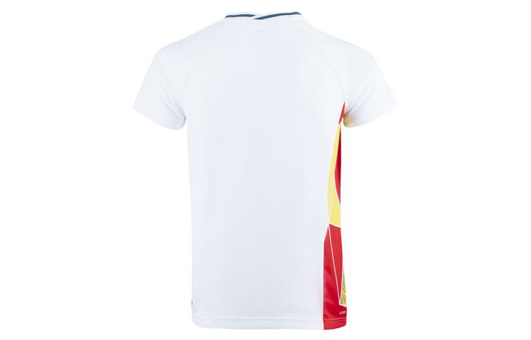Men's T-Shirt Li-Ning Li Ning Badminton Collection T Shirt Unisex White