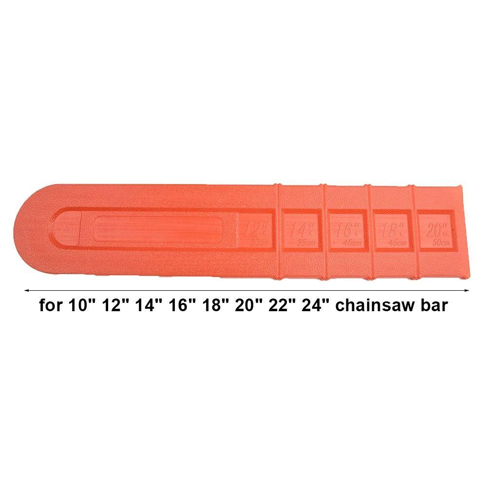 1Pcs 10-24inch Chain Saw Guide Cover Anti-scratch Plastic Chain Saw Bar Protector Plate Guard Cover Power Tool Accessories