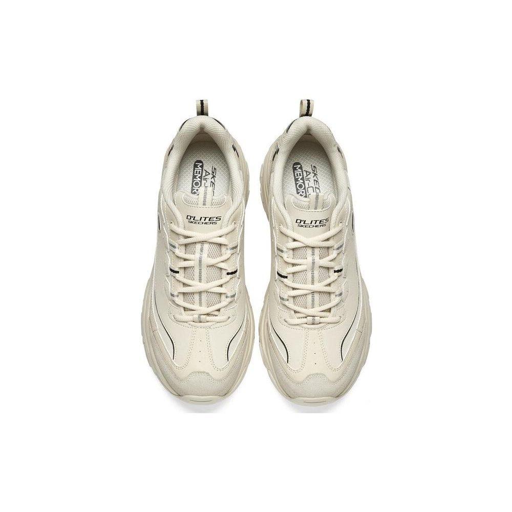 Skechers D'lites Beige Black 894289-NTBK