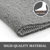 1pcs Shower Mat Bathtub Mat,24x16 inch, Non-Slip Bath Mat with Drain, Quick Drying PVC Loofah Bathmat for Tub Shower,Bathroom