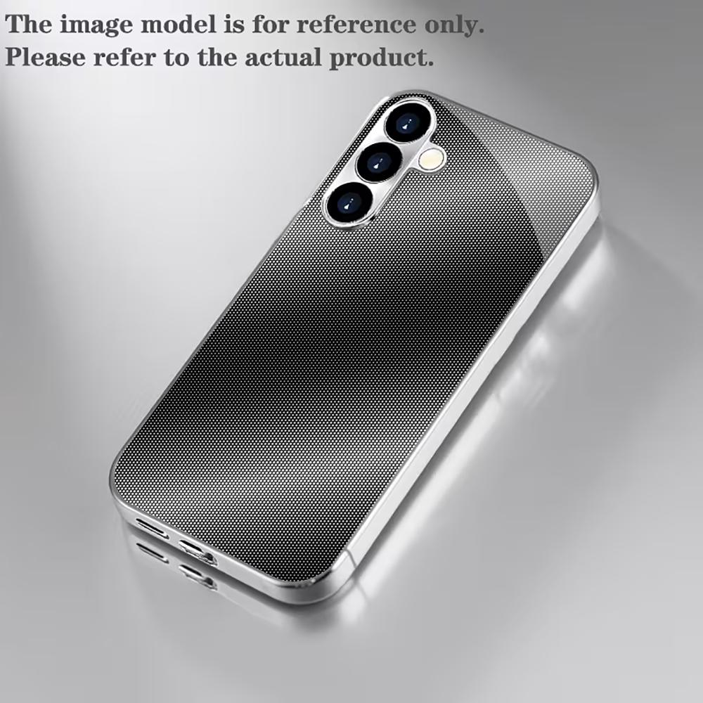 PhoneCase Atmosphere Simplicity High-end Electroplating Glass PhoneCase for Samsung Galaxy S26 S25 S24 S23 S22 S21 FE,Ultra,Plus