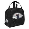 Sailor Moon Katzen-Print Isolierte Lunchtasche für die Schule Wasserdichte Kühlertasche Thermische Lunchbox Damen Kinder Lebensmittelbehälter Tragetaschen