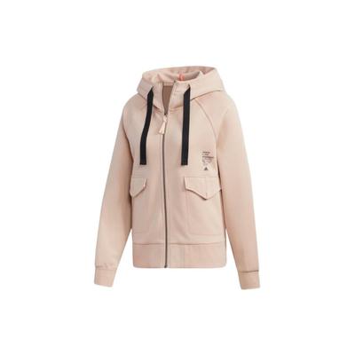 Alphabet Print Zip Hoodie Jacket Women Jackets Red Pink HG1783