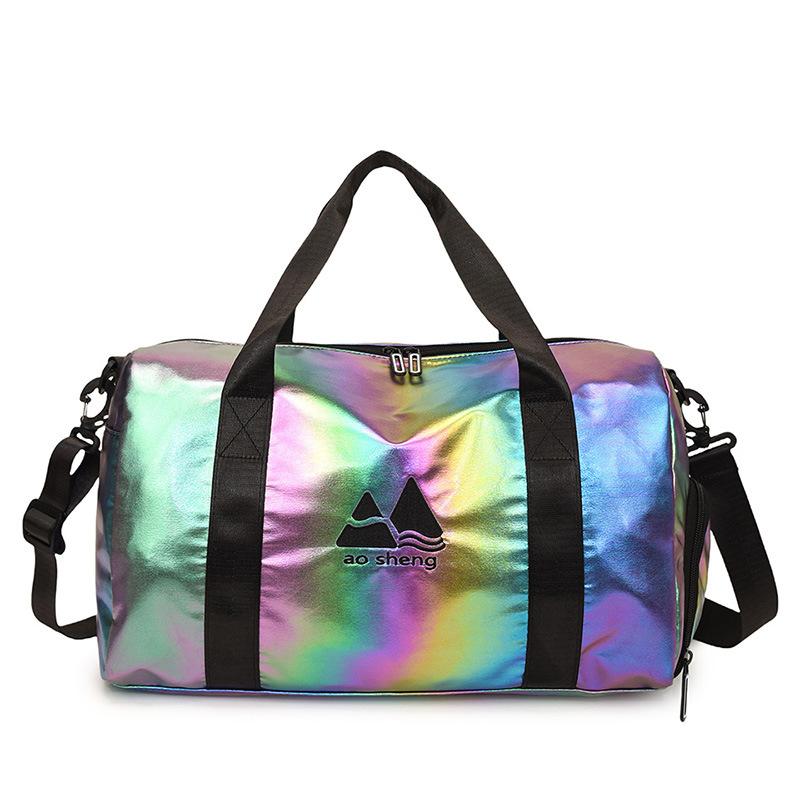 Stylish, Fresh and Simple, Go Out, Hand-held Travel Bag, Wet and Dry Separation Can Be Set, Tie Rod Belt Shoe Compartment, Fitness Bag