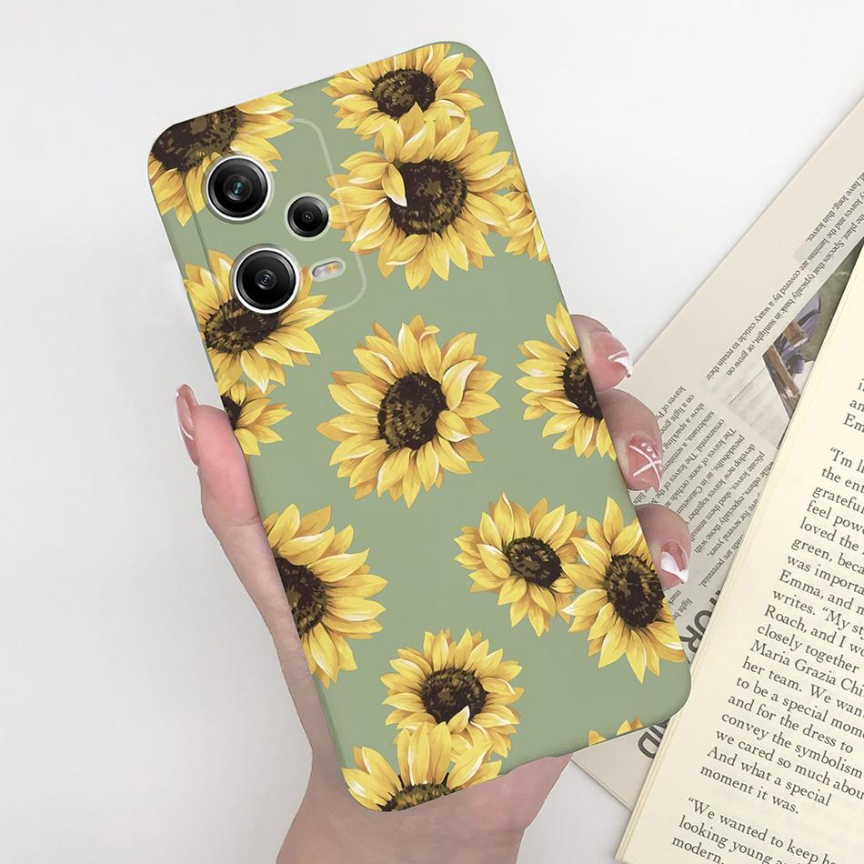 For Xiaomi Redmi Note 12 Pro+ Plus 5G Phone Case Love Heart Girl Silicone Matte Shockproof Cover For Redmi 12Pro + Funda Bumper