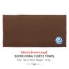 Super Absorbent Car Drying Towel Coral Velvet Cleaning Cloth For Volkswagen VW Scirocco Passat Polo B5 B6 B7 CC Tiguan Sharan