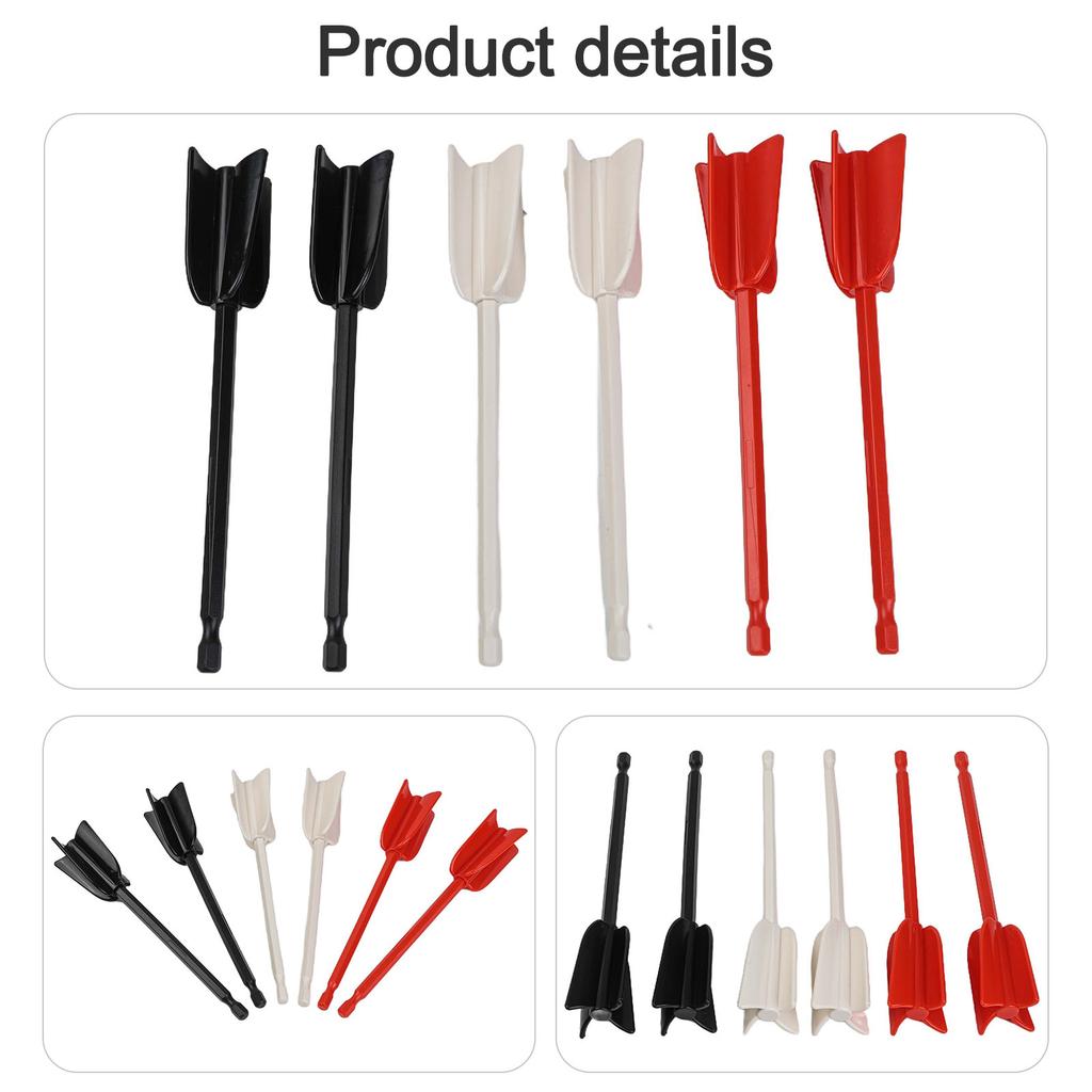 Accessories Useful Hot Sale Epoxy Resin Mixer Tool 16.5*3.5cm Black/white/red Mixer Attachment Drill Spiral Mixer
