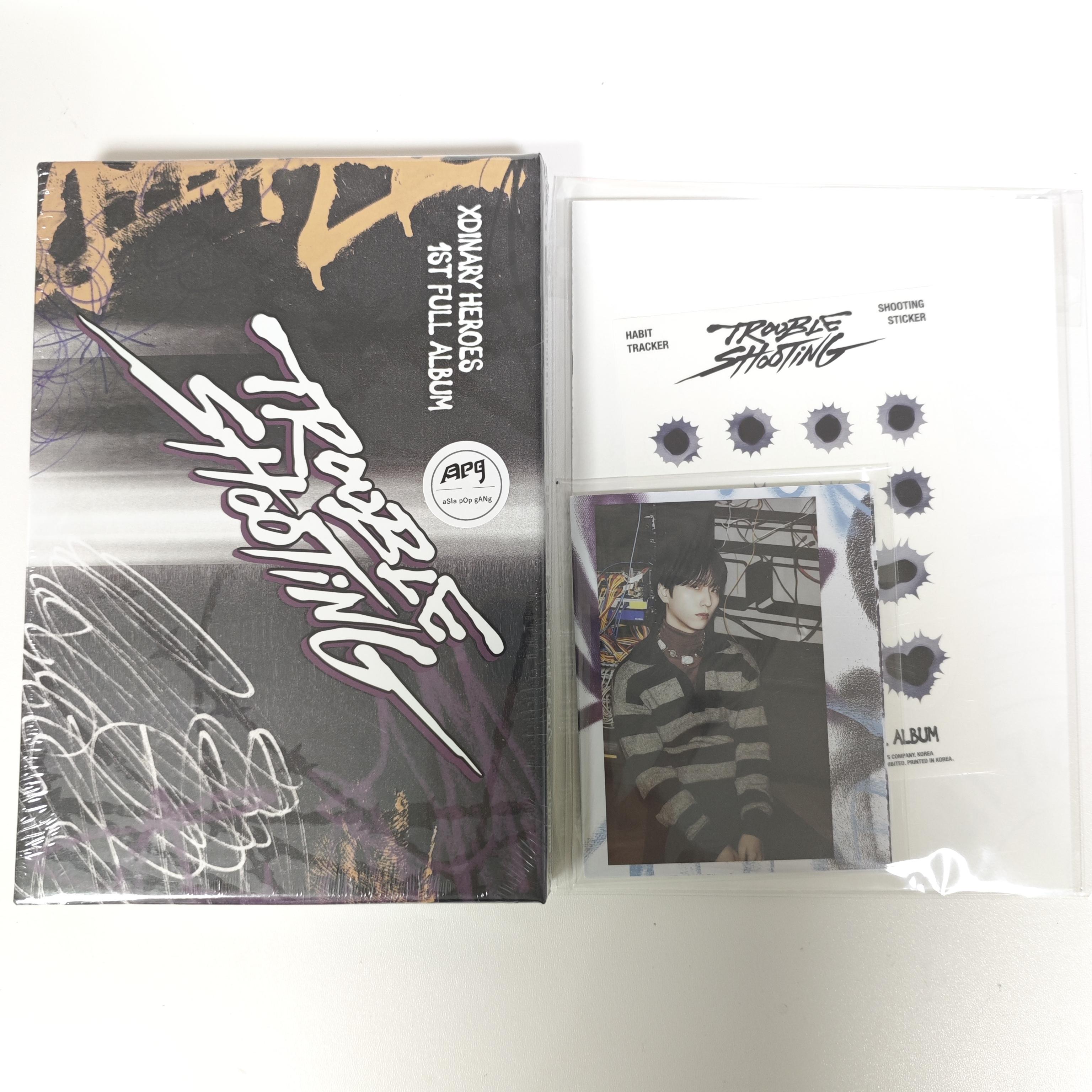 

Альбом XDINARY HEROES - [TROUBLESHOOTING] 1-й, подарок за предзаказ включен B+preorder gift