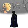 Cosplay Cloak Adult Light Up Features Fleece Fabric Halloween Ghost Dress Demon