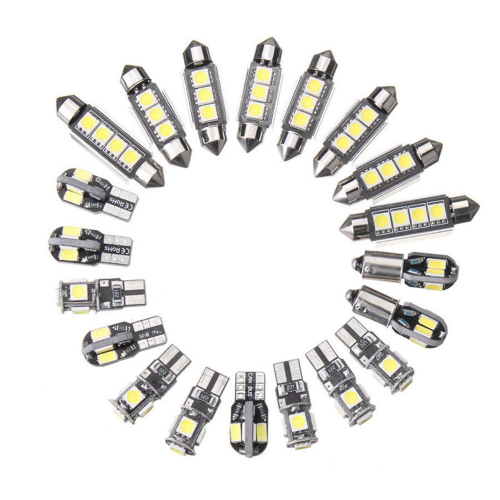 Buy 20x White Car Interior LED Light Bulb For BMW 5 Series E39 525i 530i M 1997 at affordable