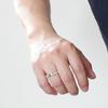 [World Accessories Carmelo] Good Vibrations Kokopelli Ring, Silver (19, Silver)