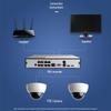 Dahua 4MP Starlight Night Vision POE Dome Security Camera CN plug (adapter included)