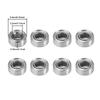 22 Pcs Steel Sealed Bearing Kit for TRX4-M Bronco Defender 1/18 RC Crawler