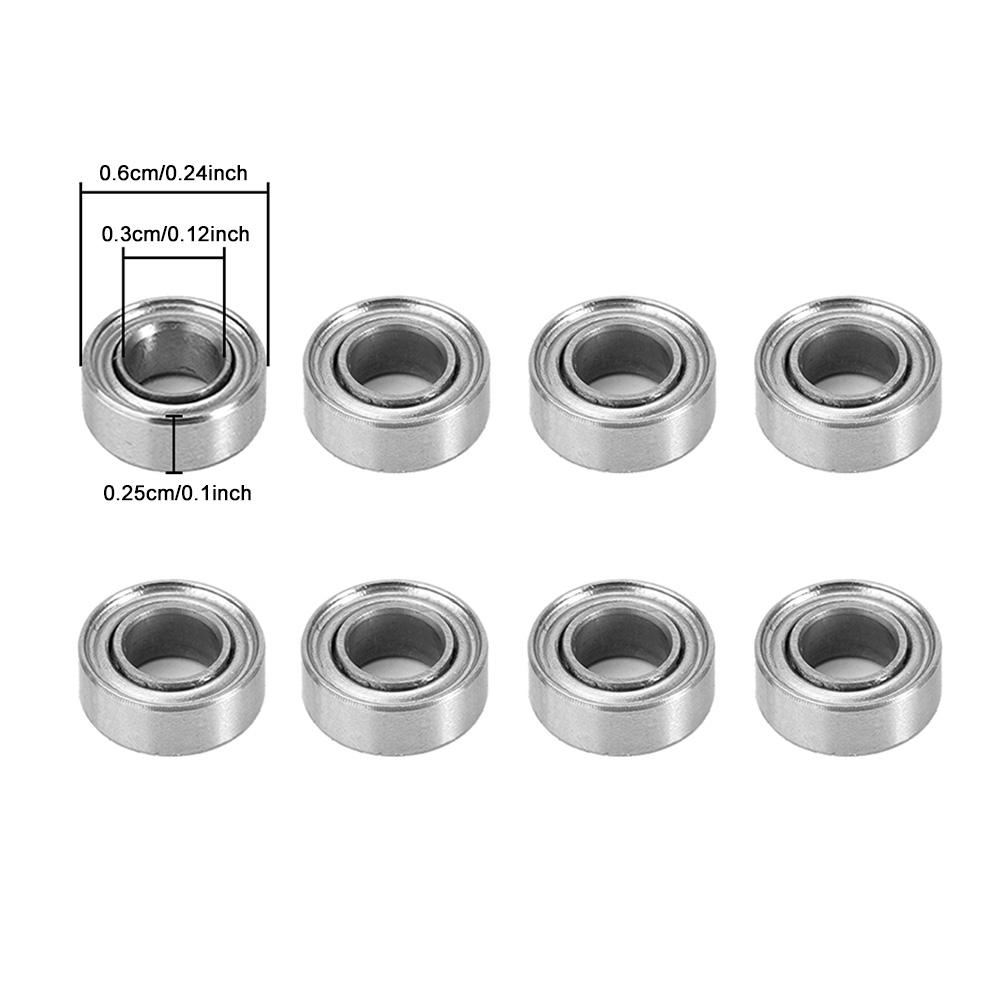 22 Pcs Steel Sealed Bearing Kit for TRX4-M Bronco Defender 1/18 RC Crawler