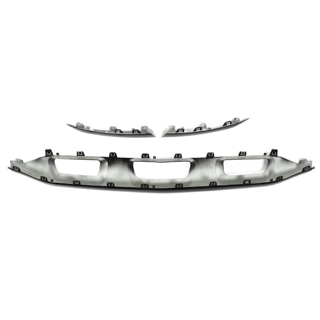 3pcs Gloss Black Front Bumper Lower Trim Replacement for Mercedes?Benz GLC?Class X253 C253 AMG Line