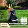 New Cross-Border Resin Black and Brown Bear Sculptures for Indoor/Outdoor Decor