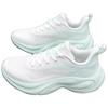 361 Slip Resistant Abrasion Resistant Low top Casual Running Shoes Women's White Green 682512235-3