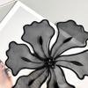 Black Organza Embroidery, Flower Embellishments, Flowers, Clothing, Bags, Dresses, Sweaters, Tops, Accessories, Fabric Patches