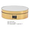 12cm Rotating Display Stand Mirror 360 Degree Rotation Electric Turntable Jewelry Holder for Photography