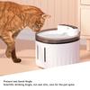 2L Wireless Pet Fountain Quiet Self Circulating Filtration Rechargeable Plastic Automatic Cat Water Fountain for Indoor Cats