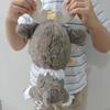 Sitting 22Cm35Cm Frozen Sven Stuffed Plush Toy Kawaii Christmas Reindeer Sven Soft Dolls Gifts