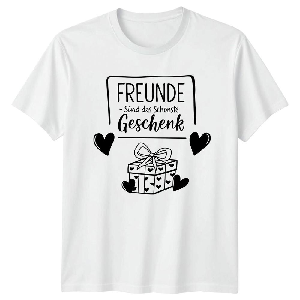 Freunde Sind Das Schnste Geschenk TShirt Friends GerUnisex Gift For Him And Her S