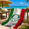 Fc Crest Design Printed Microfiber Beach Towel, Soft And Absorbent, Quick-Dry, Ideal for Summer Travel, Beach Essential, Swimming Pool